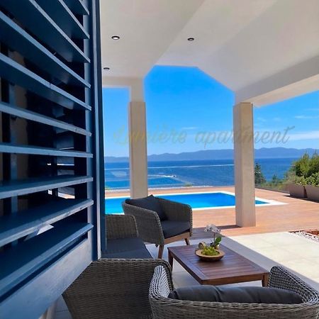 Seaview Pool Apartment-Lumiere, Island Hvar-Gdinj Dış mekan fotoğraf
