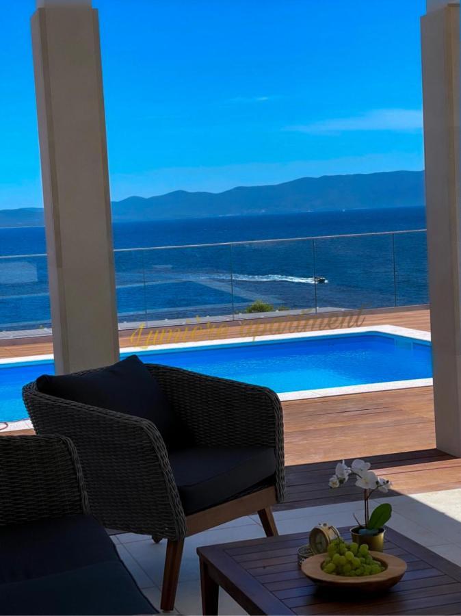 Seaview Pool Apartment-Lumiere, Island Hvar-Gdinj Dış mekan fotoğraf