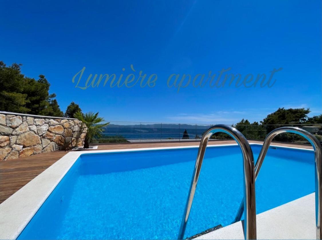 Seaview Pool Apartment-Lumiere, Island Hvar-Gdinj Dış mekan fotoğraf