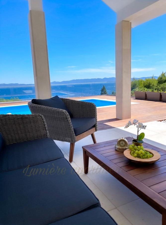 Seaview Pool Apartment-Lumiere, Island Hvar-Gdinj Dış mekan fotoğraf