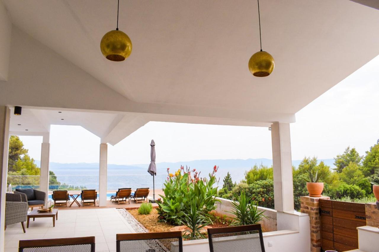 Seaview Pool Apartment-Lumiere, Island Hvar-Gdinj Dış mekan fotoğraf